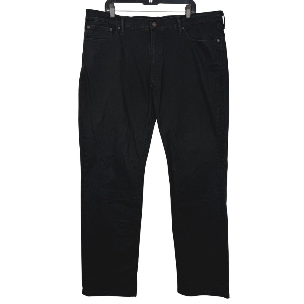 Levi's 541 Athletic Taper Jeans Mens 40x32 Cotton Stretch Black Denim Excellent